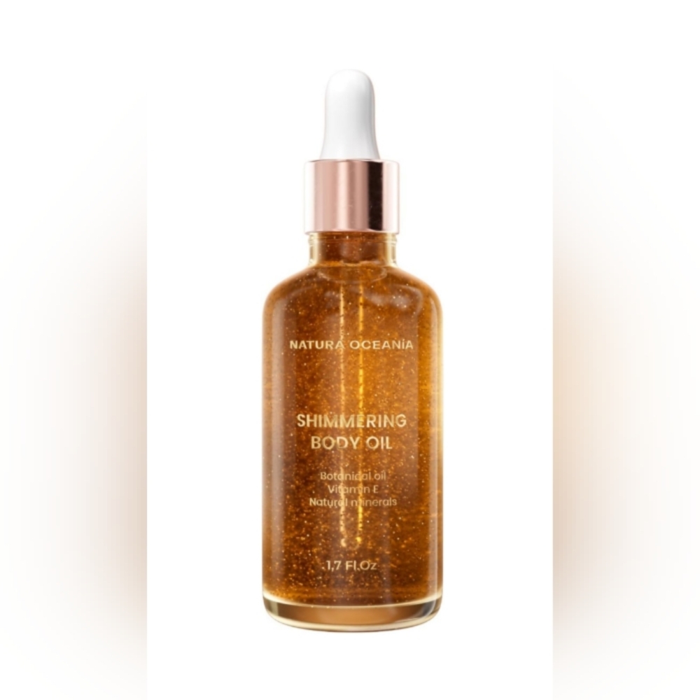 NIB Natura Oceania Shimmering Body Oil - 4.4oz